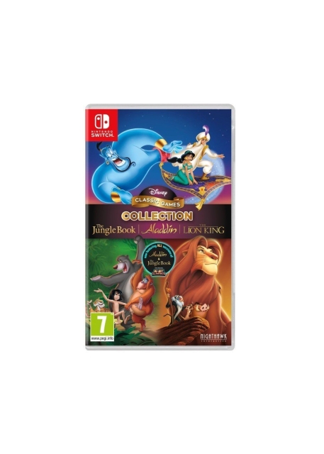 Classic Games Collection: The Jungle Book, Aladdin, & The Lion King (Switch)