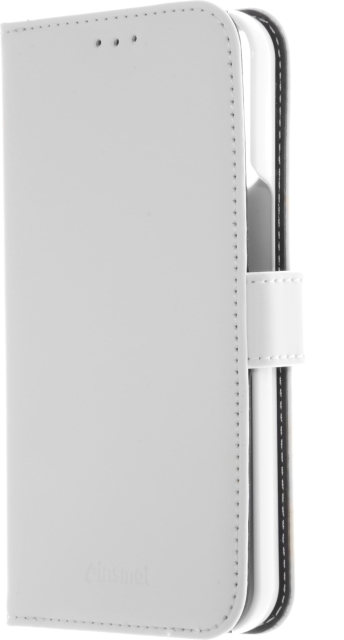 Insmat Exclusive Flip Case lompakkokotelo, iPhone 13 Pro, valkoinen