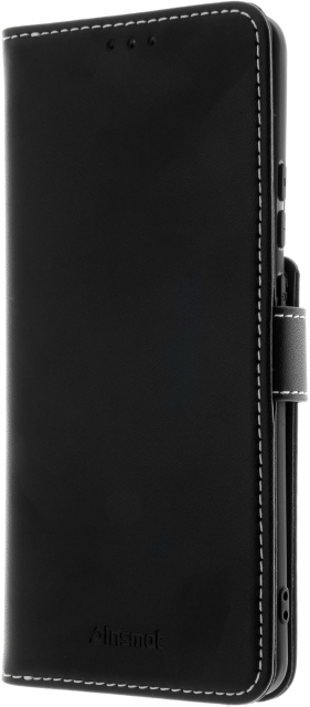 Insmat Exclusive Flip Case -lompakkokotelo, Motorola Edge 50 Pro, musta