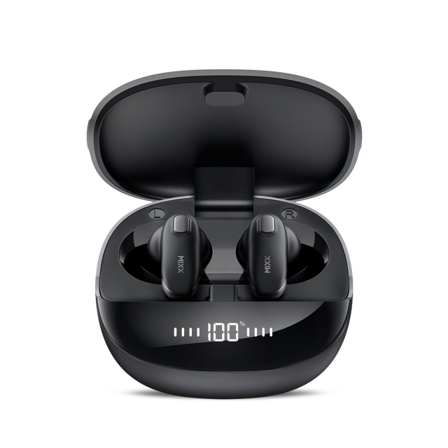 MIXX Kuuloke Mini Charge 2 In-Ear Tws Qi Langattomat Musta