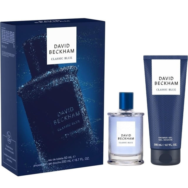 David Beckham Giftset David Beckham Classic Blue Edt 50ml + Shower Gel 200ml