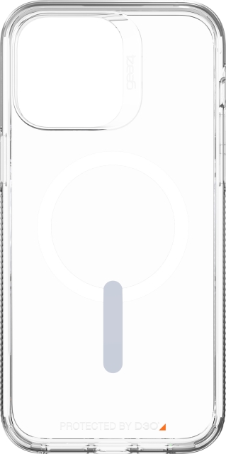GEAR4 D3O Crystal Palace Snap -suojakuori, Apple iPhone 14 Pro Max, läpinäkyvä