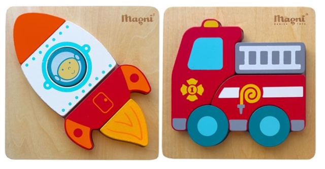 Magni Paloauto/raketti palapeli (3937)