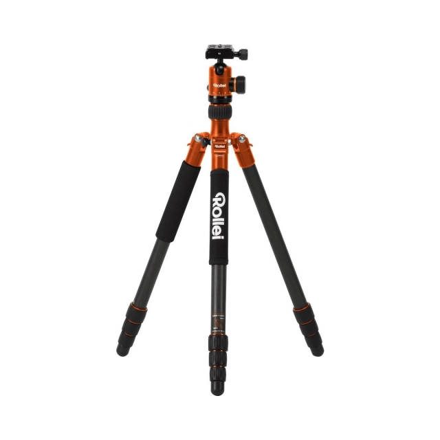 Rollei Kolmijalka C5i Carbon, oranssi