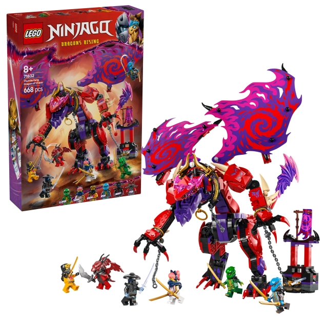 LEGO Ninjago - Ukkohammas kaaoksen lohikäärme (71832)