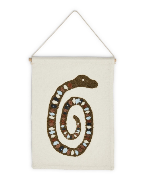 Smallstuff Seinäkoriste - Käärme - 37x33 cm (40023-13)