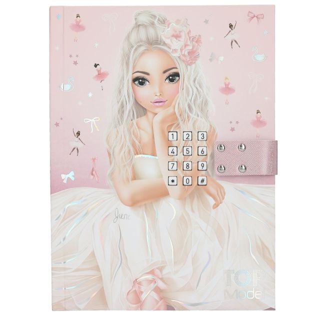 TOPModel TOPModel Päiväkirja koodin ja äänen kanssa BALLETTI - (413609)