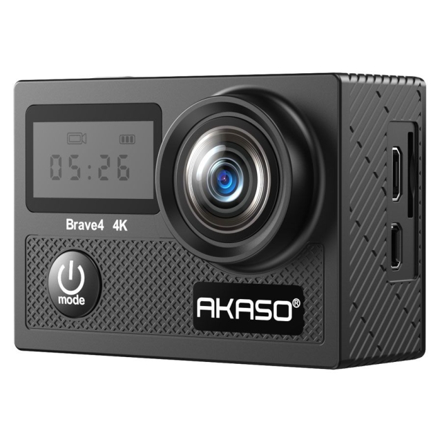 Akaso Brave 4 Ultra HD 4K Wifi-toimintakamera - Digitaalinen zoomi