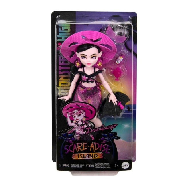 Monster High Pelotteleva saari Draculaura-nukke - (218-2502)