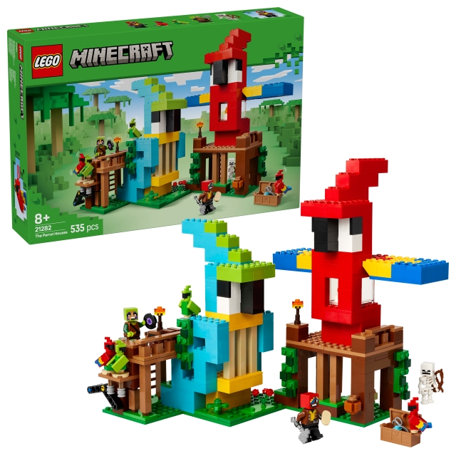LEGO Minecraft - Papukaijatalot (21282.)