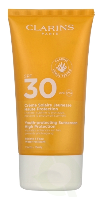 Clarins Youth-Protecting Suncreen High Protection SPF30 150 ml