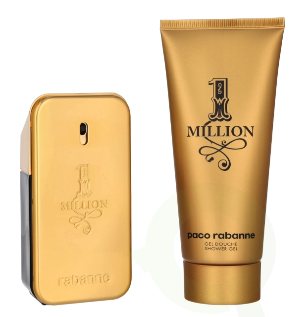 Paco Rabanne 1 Million Giftset 150 ml Edt Spray 50ml/Shower Gel 100ml
