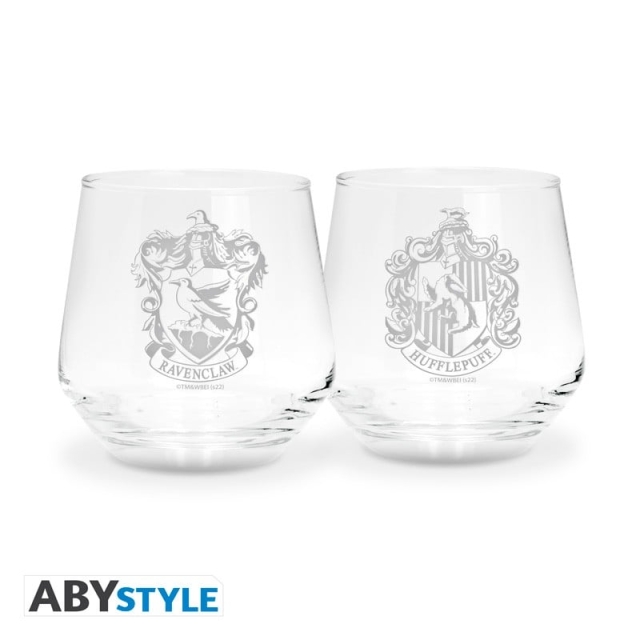Harry Potter 2 lasisarja Ravenclaw & Hufflepuff EUROPE x2
