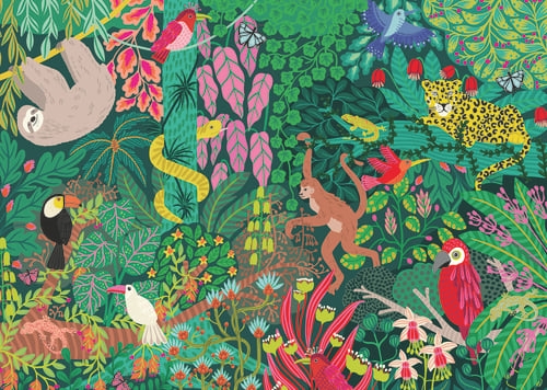 Ravensburger Maaginen sademetsä - 1000p (12001432)