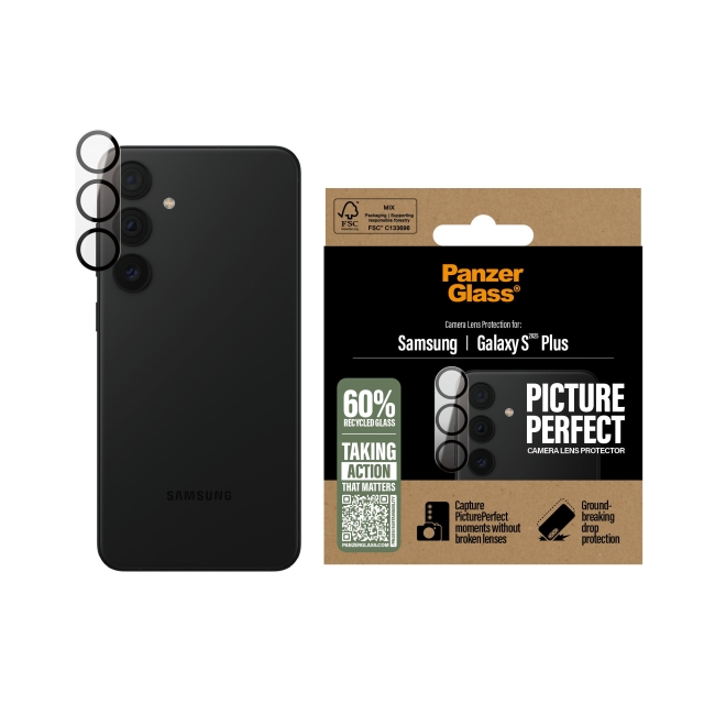Panzer Lasi - PicturePerfect Lens Protector Galaxy S25 Plus -suojalasi Galaxy S 2025 Plus