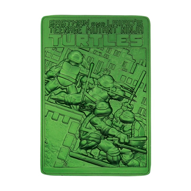 Fanatik Teenage Mutant Ninja Turtles Limited Edition 40. vuosipäivä vihreä harkko