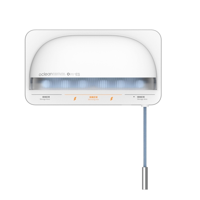 Oclean Sterilointilaite S1 UV-C Hammasharjan Desinfioija Valkoinen