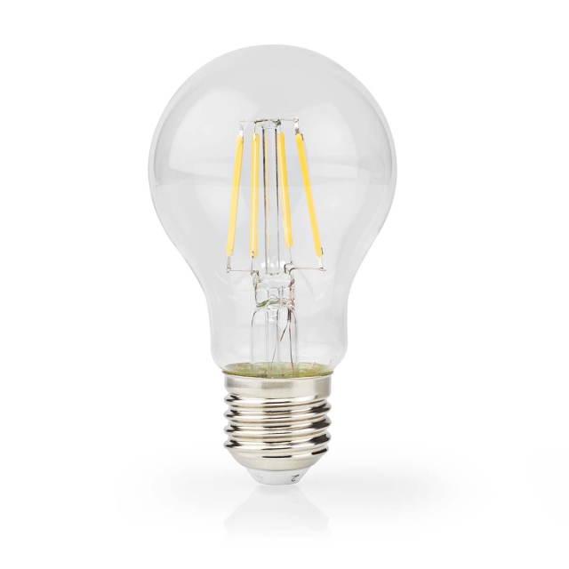 Nedis LED Filamenttilamppu E27 | A60 | 3.8 W | 806 lm | 2700 K | Lämmin Valkoinen | Retrotyylinen | 1 kpl