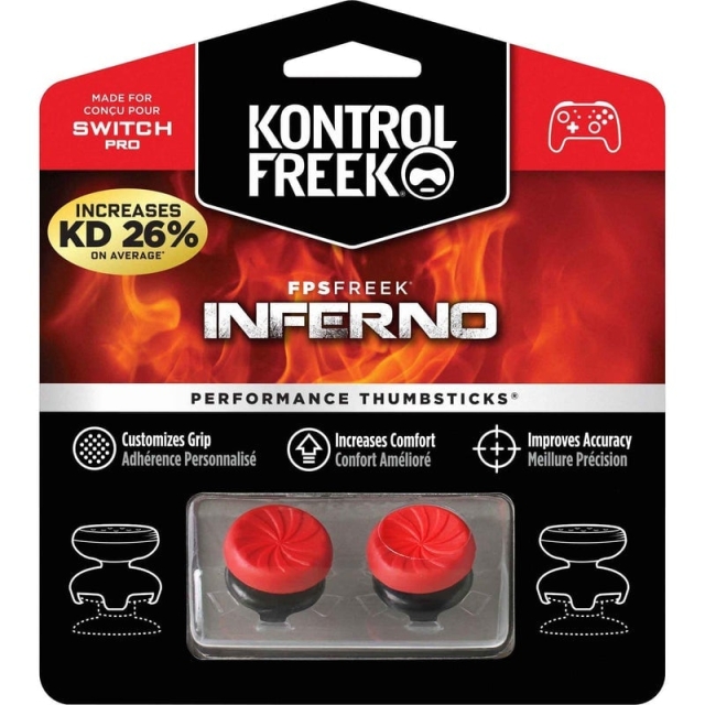 KontrolFreek FPS Freek Inferno - Nintendo Pro (4 piikkiä)