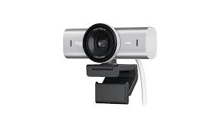 Logitech MX Brio Ultra HD 4K -yhteistyö- ja suoratoistokamera - vaaleanharmaa