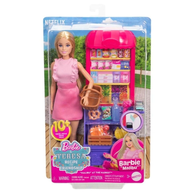 Barbie Ystävyyden resepti Malibun ostosetti - (960-2516)