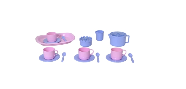 Plasto Kahvisetti - 18 osaa (2900000ROS)