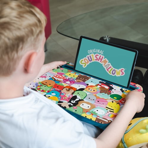 Squishmallows Lap Desk - Teal - 36cm x 28cm x 6cm