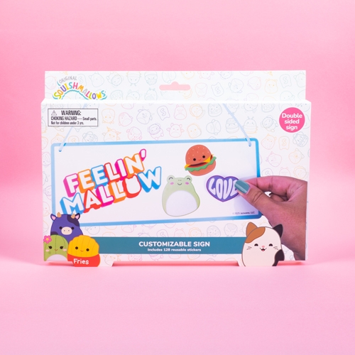 Squishmallows Huoneen kyltti seinätarroilla