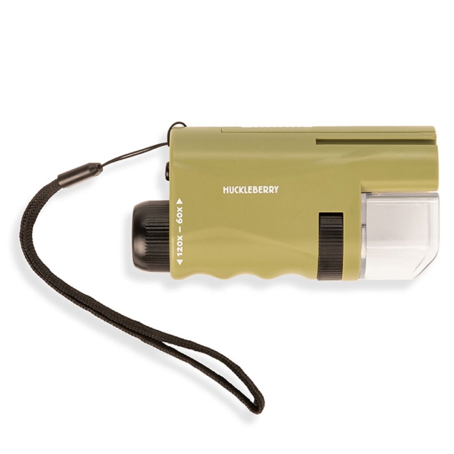 Kikkerland Huckleberry taskumikroskooppi - 7,75 cm x 11,25 cm x 3,25 cm