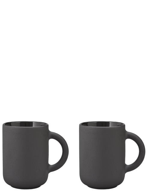 Stelton Theo Muki 0,35 L 2 kpl (musta)