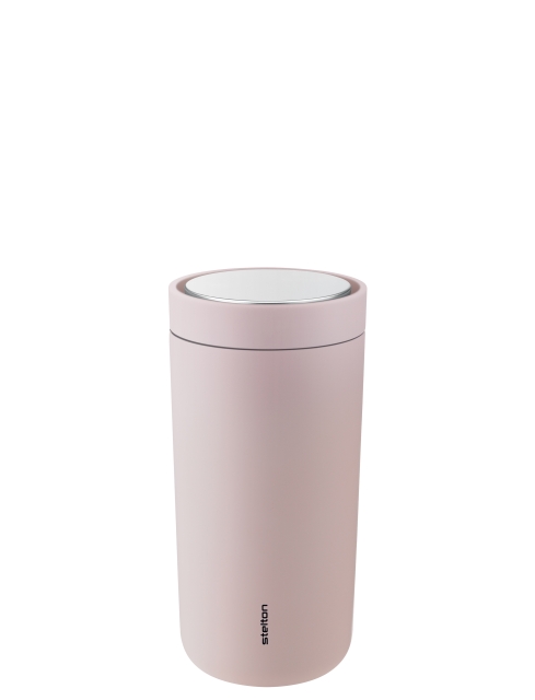 Stelton To-Go Click tyhjiöeristetty kuppi 0,4 L (Soft Rose)