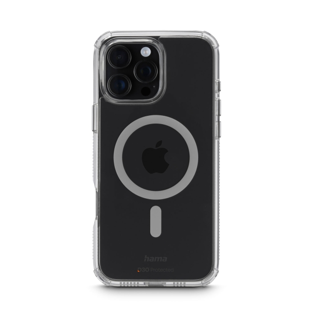 Hama Suojakuori Extreme Protect iPhone 16 Pro Max MagKotelo Läpinäkyvä