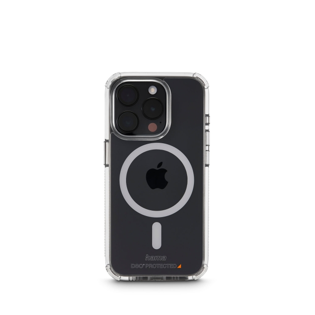 Hama Suojakuori Extreme Protect iPhone 15 Pro MagKotelo Läpinäkyvä