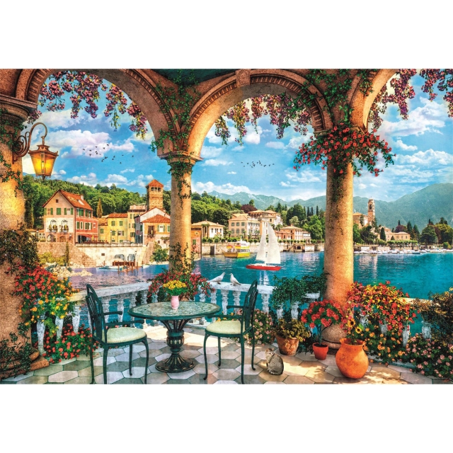 Clementoni Palapeli 1000 Pcs CB High Quality Collection Balcony View Of Lake Como