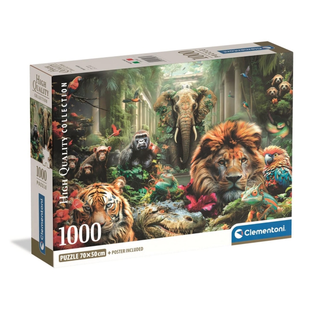 Clementoni Palapeli 1000 Pcs CB Mystic Jungle