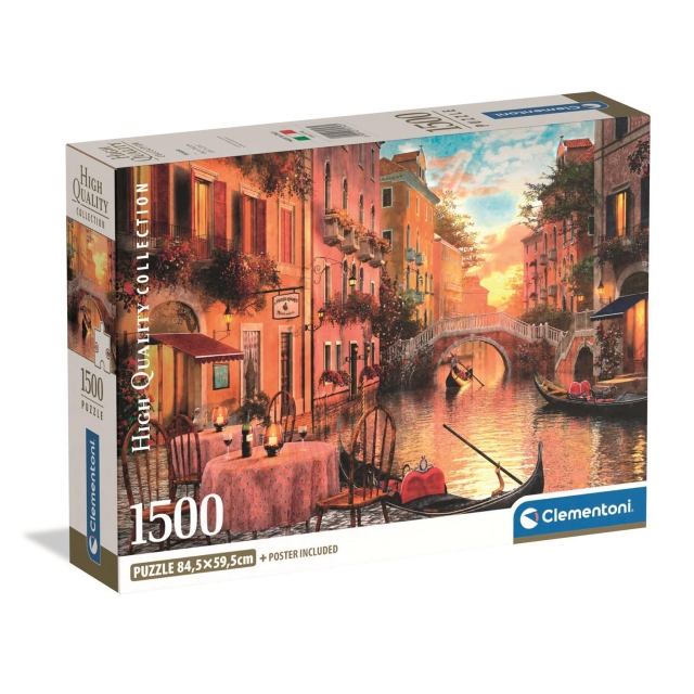 Clementoni Palapeli 1500 Pcs CB High Quality Collection Venezia