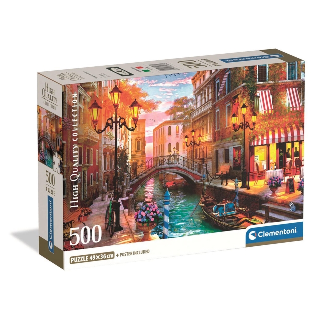 Clementoni Palapeli 500 Pcs CB High Quality Collection Sunset Over Venice