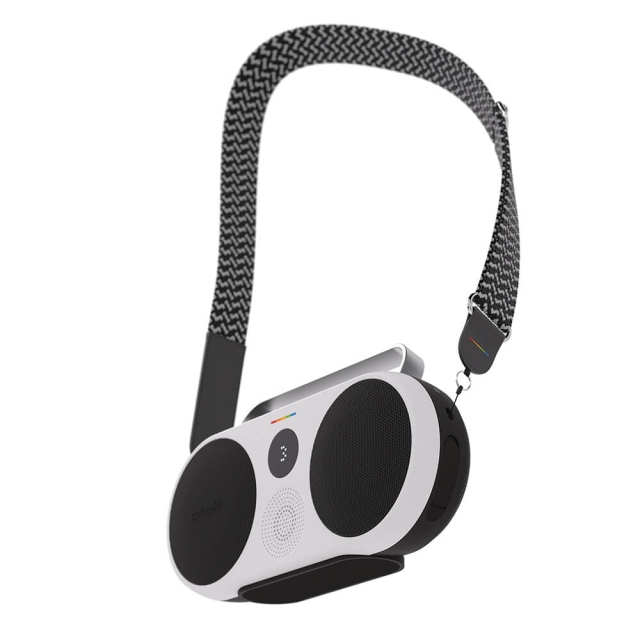 Polaroid Music Olkahihna Musta yhteensopiva Polaroid-kaiuttimien P2, P3 ja P4 kanssa