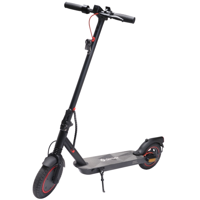 Denver E-scooter 450W motor 20km/h 10" hjul IPX4 Svart