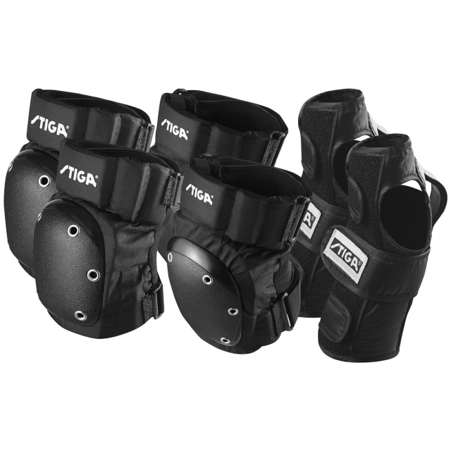STIGA SPORTS S P Protection Set Pro Sr. Musta, L