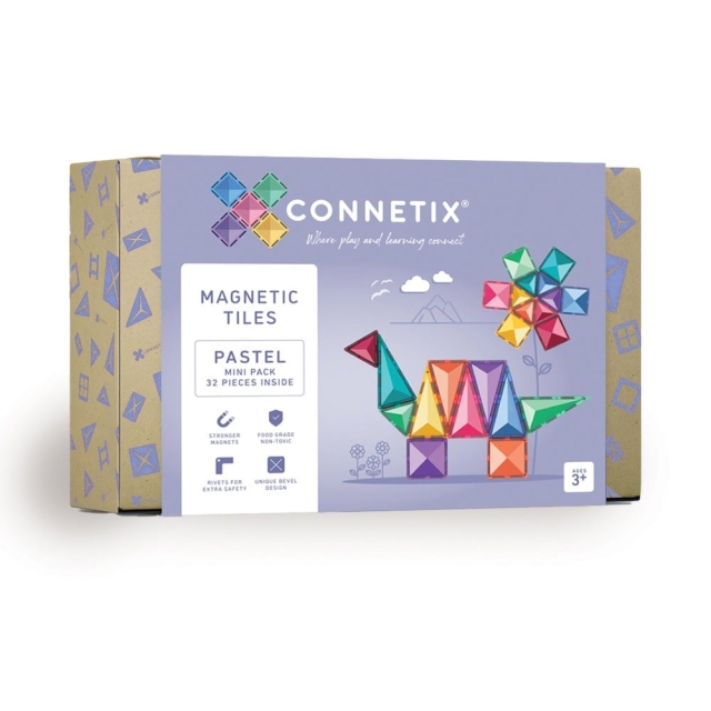 Connetix Pastellin minipakkaus 32 kpl - (CT-P-00032-MI)
