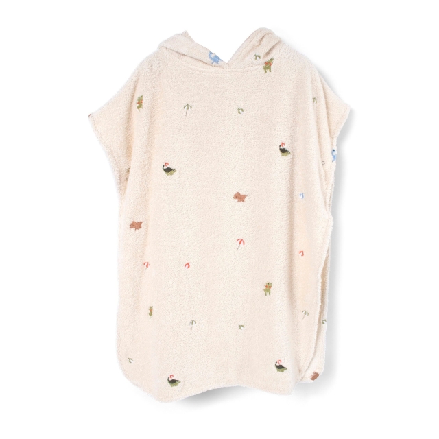 Filibabba Kirjontaponcho - Valkoinen - 12-60 m (FI-03575)