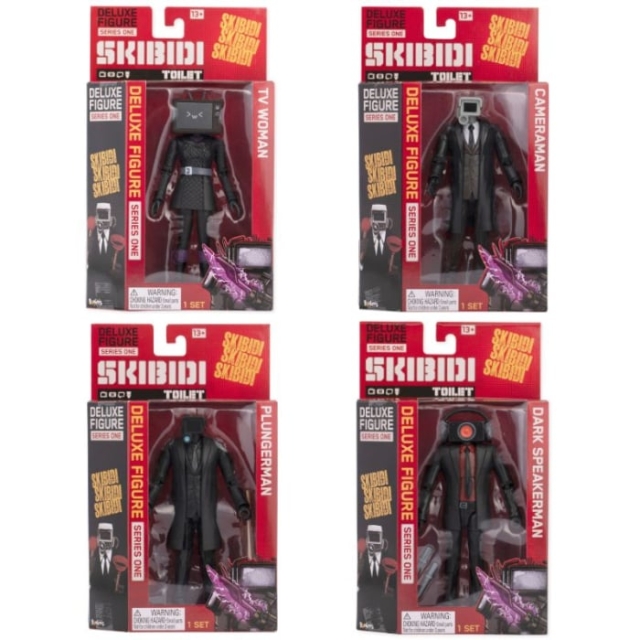 Skibidi Skibidi WC 15 cm Deluxe hahmo - (1380)