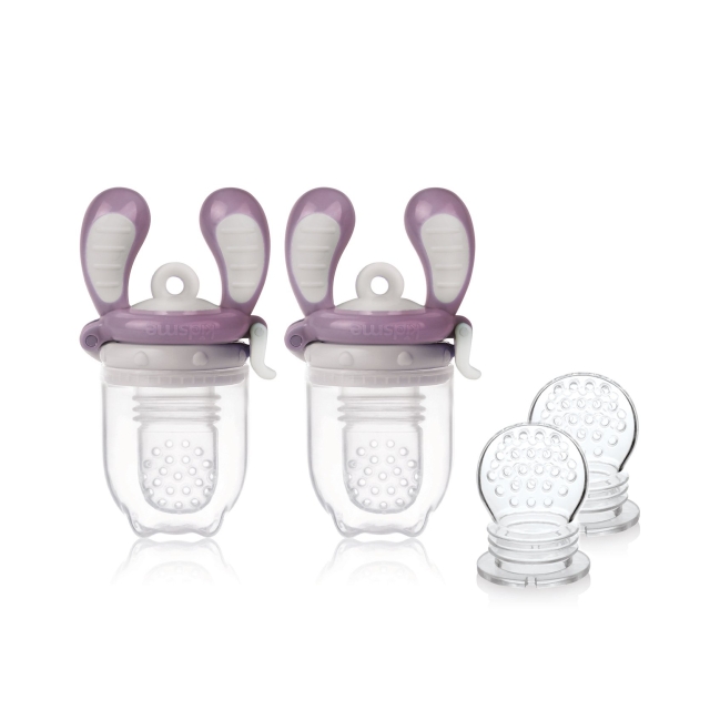 Kidsme Ruoan syöttölaite -Startpak Plum