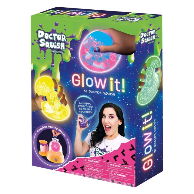 Doctor Squish Squishy Pack - pakkaus Neon Edition - (107403)
