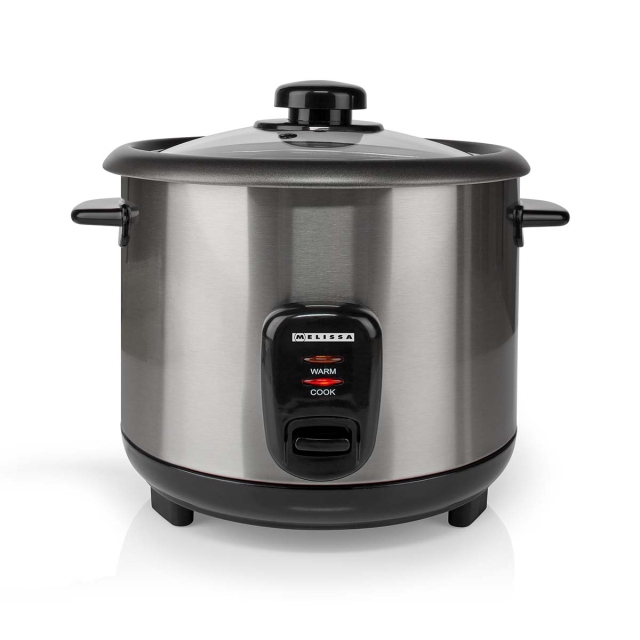 MELISSA Riisinkeitin | 1,5 l | 500 W | Tarttumaton pinnoite | Irrotettava kulho | Höyrykori | Lämpimänäpitotoiminto | Automaattinen poiskytkentä