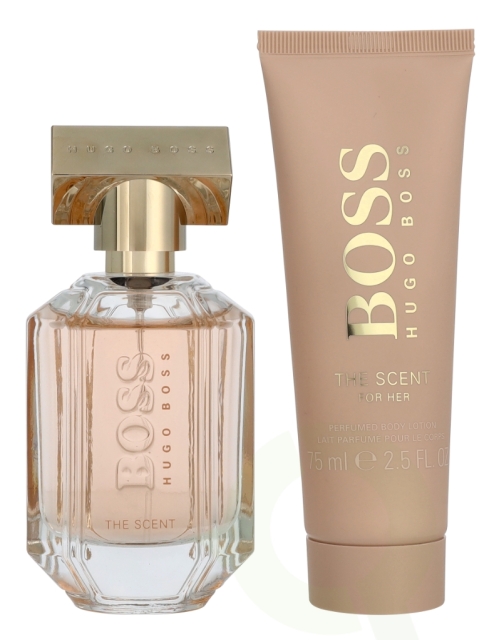 Hugo Boss The Scent For Her Giftset 125 ml Edp Spray 50ml/Body Lotion 75ml