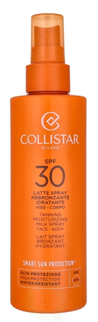 Collistar Tanning Moisturizing Milk Spray Face-Body SPF30 200 ml