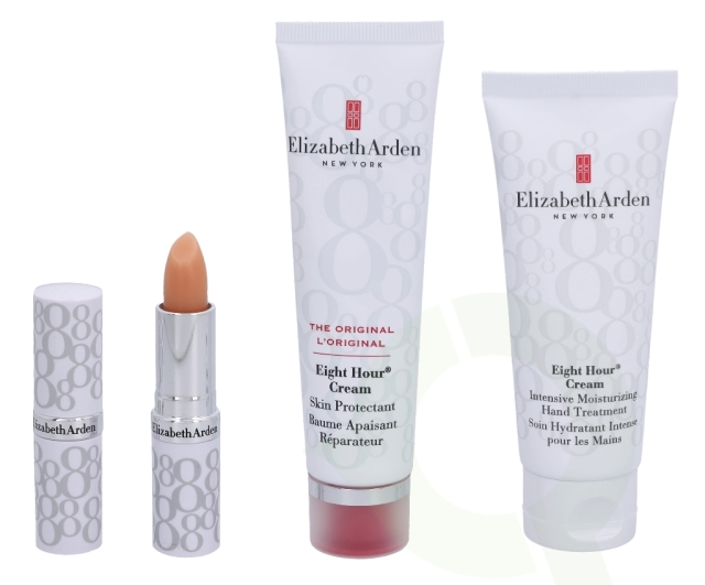 Elizabeth Arden E.Arden Eight Hour Beauty Must Haves Set 128.7 ml Hand Cream 75ml/Cream 50ml/Lip Prot. Stick 3,7gr