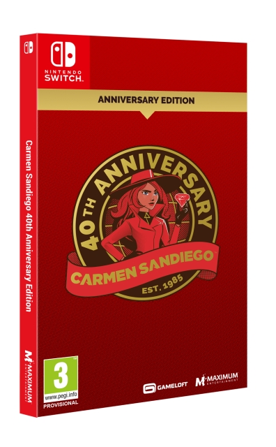 Carmen Sandiego 40th Anniversary Edition (Switch)